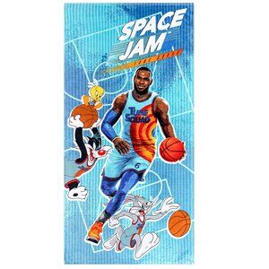 SPACE JAM BEACH & BATH TOWEL 28" Wx58" L (71cmx147cm) NWT 100% COTTON